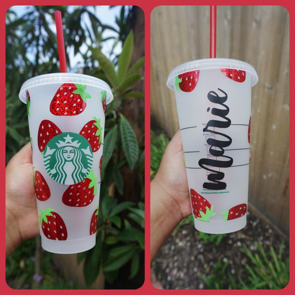 STRAWBERRY STARBUCKS CUP